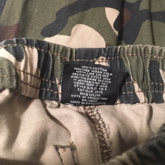 Kids Unisex Canyon Club Camouflage Pants - Picture 6 of 6